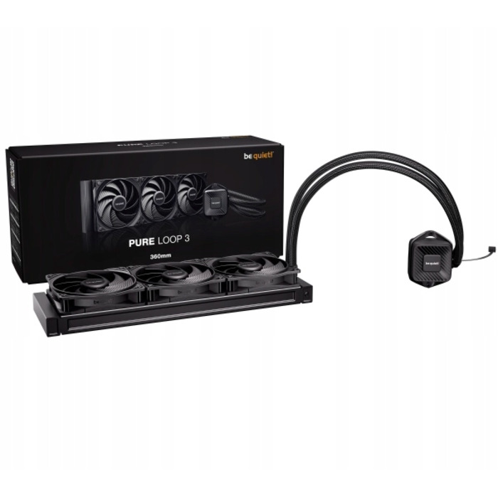 Рідинне охолодження be quiet! Pure Loop 3 360mm, чорне
