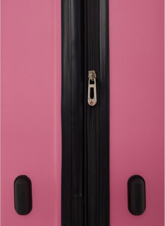 Валіза Travelers Club Chicago Hardside Розширювана Спіннер 20' Carry-On (Набір з 5 шт, Рожевий)