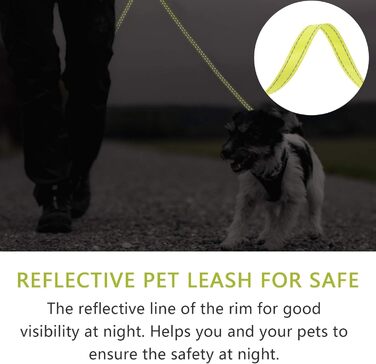 Висувна поводок для собак, 5 м, міцний поводок-рулетка з неслизькою ручкою та кнопкою швидкого гальмування, для великих собак до 50 кг, (зелений)