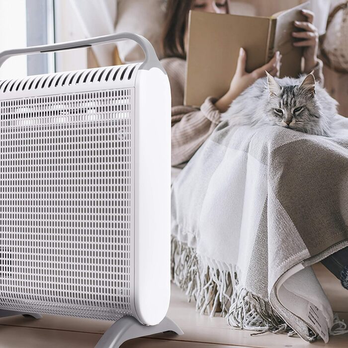 Електричний конвектор Duronic HV180: 2000W, компактний, з ручкою, 2 режими нагріву