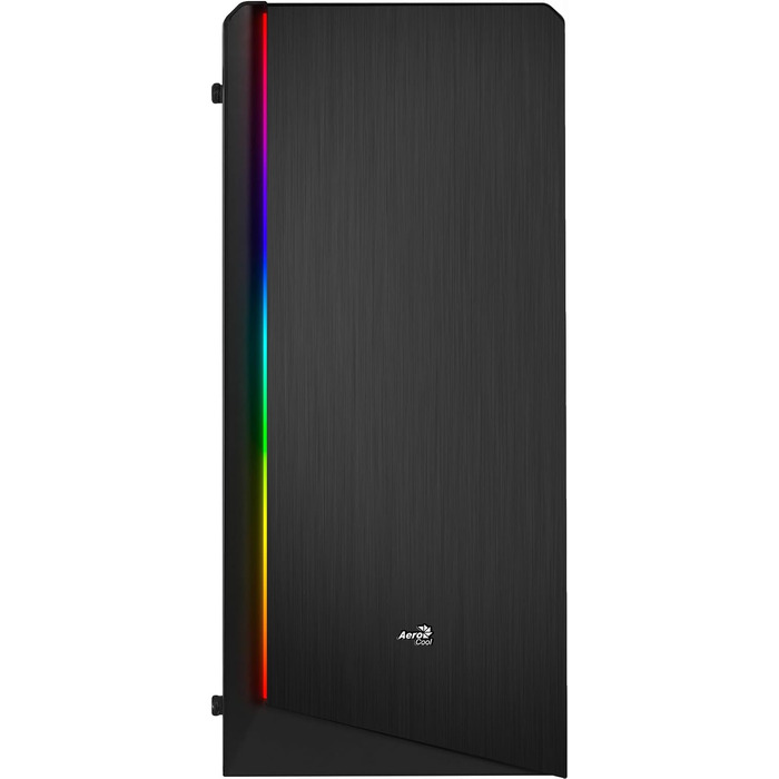 Корпус для ПК AeroCool RIFT ATX, RGB підсвітка (13 режимів), 120мм вентилятор, чорний