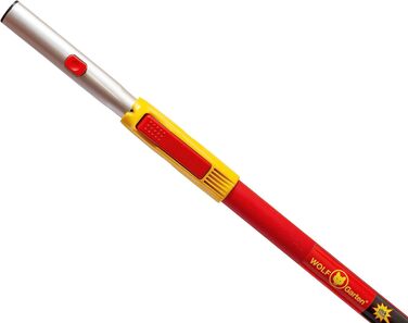 Телескопічна алюмінієва ручка WOLF Garten multi-star ZM-V 90-150 см, червона