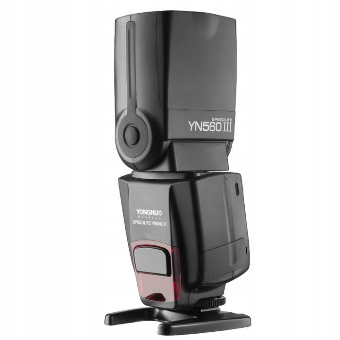 Спалах Yongnuo YN-560 III: дальність 58 м, регульована головка та дифузор