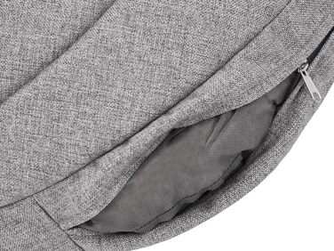 Dog cave dog bed dog sofa dog cushion dog house dog basket dog couch resting place pet bed dog lounger cushion, : 65 x 50 cm (R1, Grey)