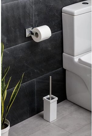 TATAY Klobürste: Елегантна щітка для туалету з кераміки | Тримач для щітки | Колекція Saigon | Бежевий