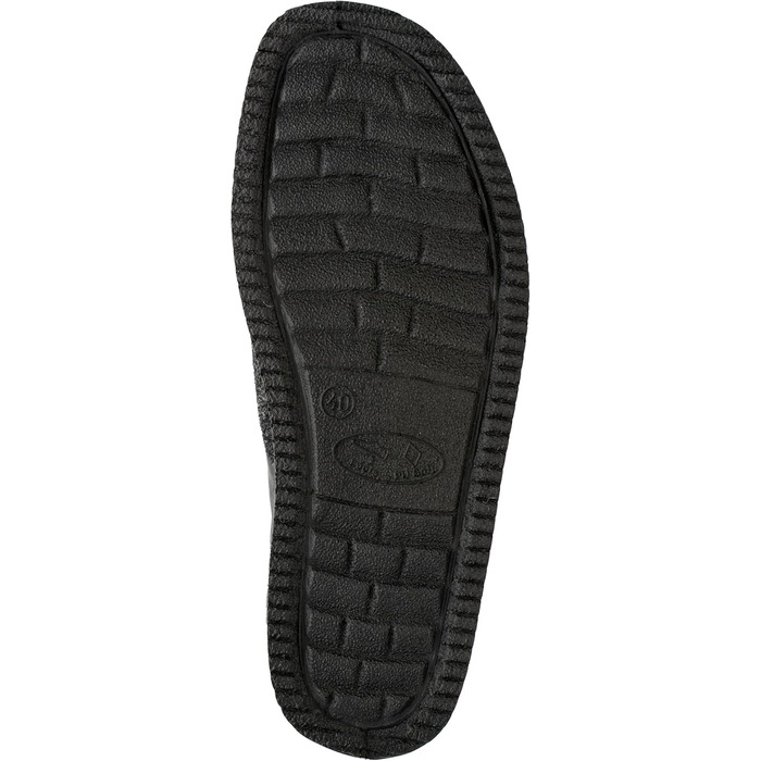 Чоловічі домашні тапочки Fischer з теплою підкладкою, повсть, 204609, 43 EU, чорний, антрацит, 205