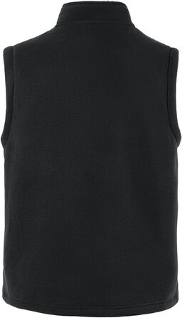 Чоловіча флісова жилетка з коміром-стійкою, Outdoor, Casual, тепла зимова жилетка для чоловіків, без рукавів, флісова куртка, легка, тепла жилетка з кишенями на блискавці, з плюшевою підкладкою, чорна, розмір L