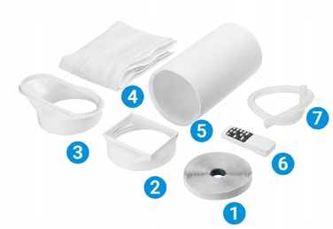 Переносний кондиціонер Climative DUO WiFi 3кВт 3в1