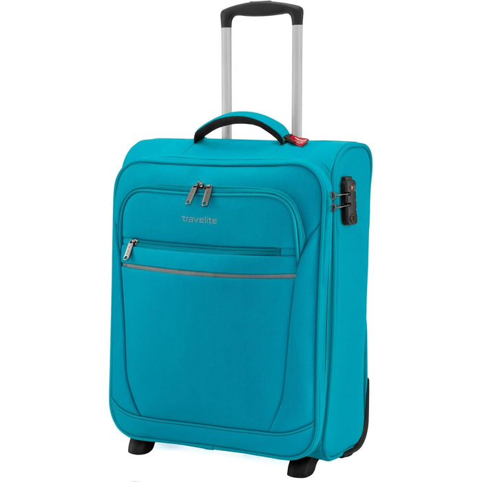 Чемодан-валіза Travelite на колесах, 39 літрів, ручна поклажа, турецький колір, 52 см