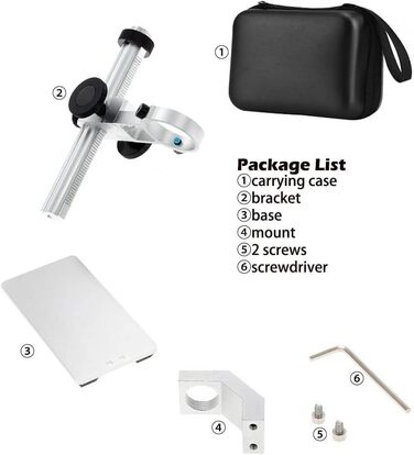 Цифрова мікроскоп-камера Ninyoon 1080P USB для iPhone, iPad, Android, PC, 50-1000x з підсвічуванням