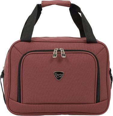 Валіза Travelers Club Chicago Hardside Розширювана Спіннер 20' Carry-On (Набір з 3 шт., Apple Butter)