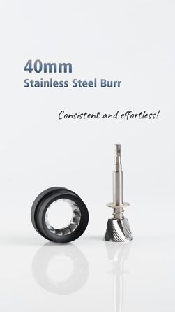 Кавомолка ручна 1Zpresso X-Ultra, чорна, з металевим корпусом, сталевий монтаж, конічні жорна, регулювання, магнітний замок