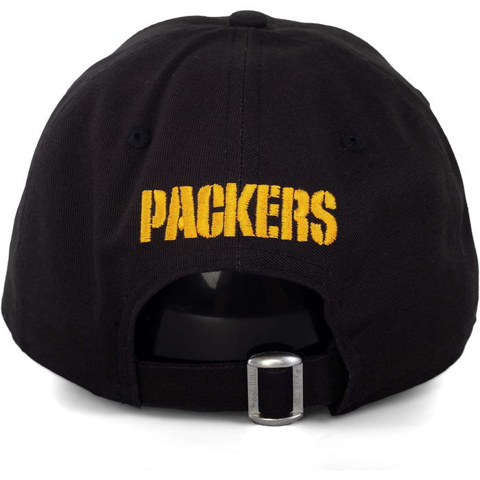 Кепки New Era - Бейсболки MLB NBA NFL - Лімітовані дизайни: Yankees, Lakers, Bulls, Raiders, Chiefs, Dodgers, Seahawks, Sox, 49ers, Green Bay Packers (Чорний V3)