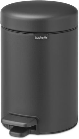 Відро Brabantia Treteimer 30л, місткість 30л, чорний матовий, з внутрішнім відром