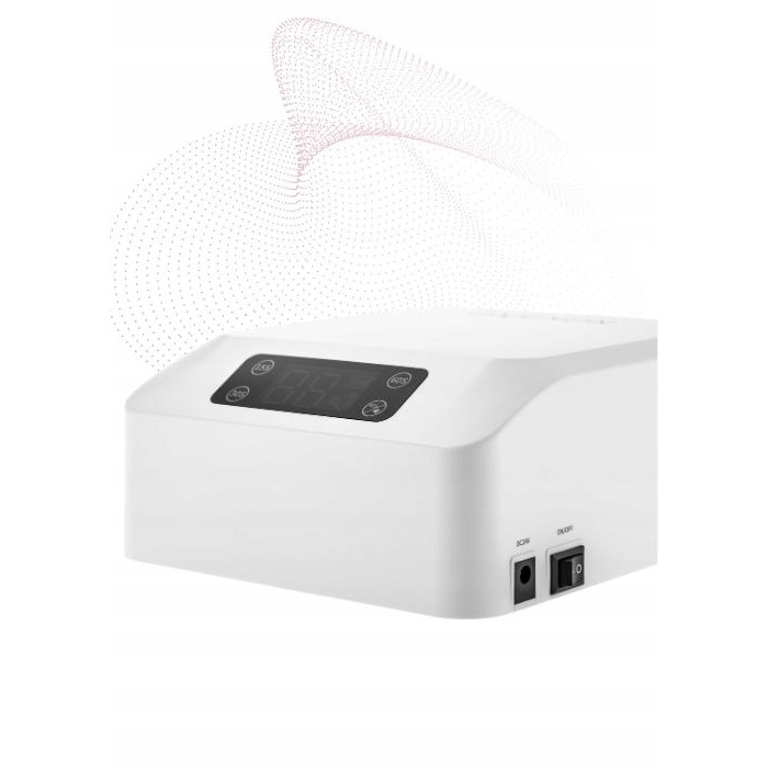 Лампа для нігтів NOKANO LED+UV 48 Вт, біла, з датчиком руху та таймером