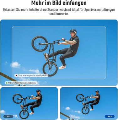 NEEWER Набір фільтрів ND для DJI Osmo Pocket 3: ND2-32, CPL, 0.72x, 112° Ширококутний об'єктив, 2 захисні плівки