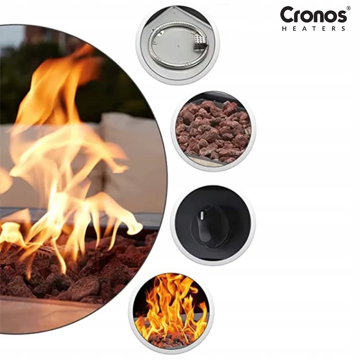 Обігрівач-парасоль Cronos 145 см, 11 кВт