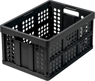 Clax® Faltbox | Basket | Box | black