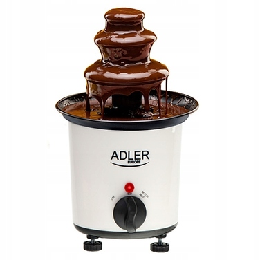 Шоколадний фонтан Adler AD4487, білий, 30 Вт