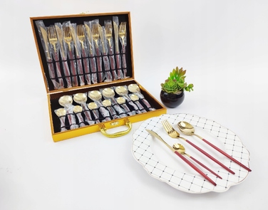 Набір столових приборів Zellerfeld Premium, 24 предмети