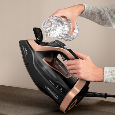 Парова праска Tefal Ultimate Power Pro FV9E50E0, 3200 Вт, з системою захисту від крапель