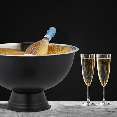 Relaxdays Stainless Steel Champagne Cooler