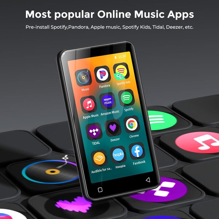 MP3-плеєр Innoasis 80GB з Bluetooth та Wi-Fi, 4