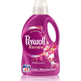 Рідкий засіб для прання Perwoll Renew Blütenrausch для кольорових та білих речей, квітковий аромат, 1.38 л (на 50 прань)