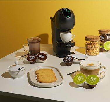 Кавомашина De'Longhi Nescafe Dolce Gusto Genio S Touch EDG426.GY, для капсул, еспресо, капучино, латте, шиферно-сіра