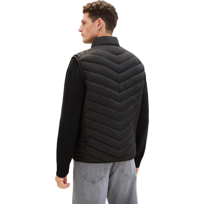 Жилет чоловічий TOM TAILOR, розмір XL, колір чорний