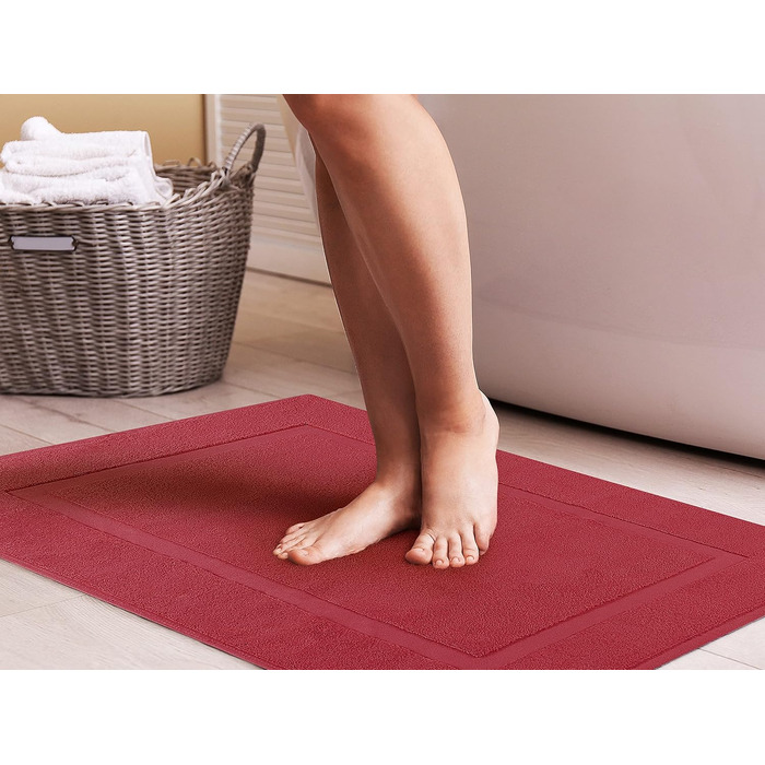 Набір бавовняних килимків у ванну Utopia Towels, 53.3 x 86.4 см, темно-сірі, 2 шт.