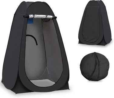 CLIPOP Portable Pop-Up Privacy Tent - Shower, Changing Room for Beach, Camping, Fishing, Hiking - Waterproof, UV Protection, with Carry Bag