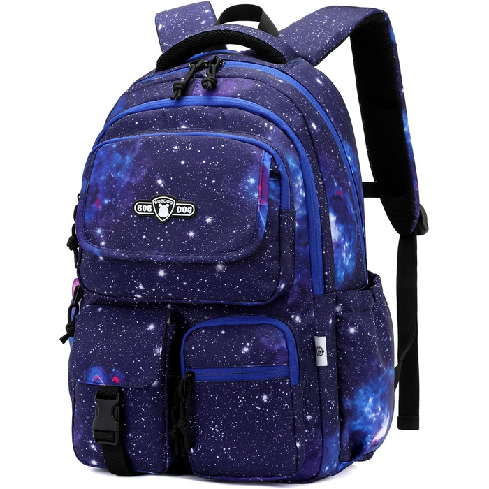 Дитячий рюкзак Galaxy Print для хлопчиків (A3, блакитний)