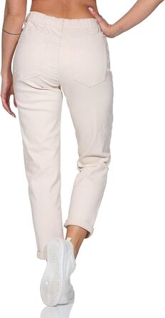 Джинси жіночі Hailys Mom Jeans з високою талією, укорочені, колір Nature (XXL)