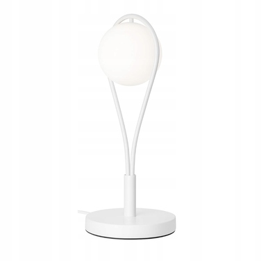 Настільна лампа Ledigo Milano Rosa, біла, 40 Вт