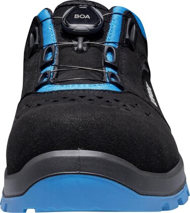 Черевики Uvex Xenova Halbschuh з системою BOA Fit, робочі черевики S1 P SRC, для жінок та чоловіків, чорно-синій, 42 EU