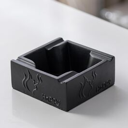 Керамічна попільничка LaSheer, вітрозахисна для сигарет і сигар, для дому, офісу, вулиці, стильна попільничка для курців, декор для столу