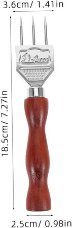 MAGICLULU 4-Piece Trident Ice Pick Mashers for Cocktails Ice Mold Ice Scoop Ice Machine Bar Tool Ice Pick Bartender Ice Pick Tools for Ice Picking Carving Tools Stainless Steel