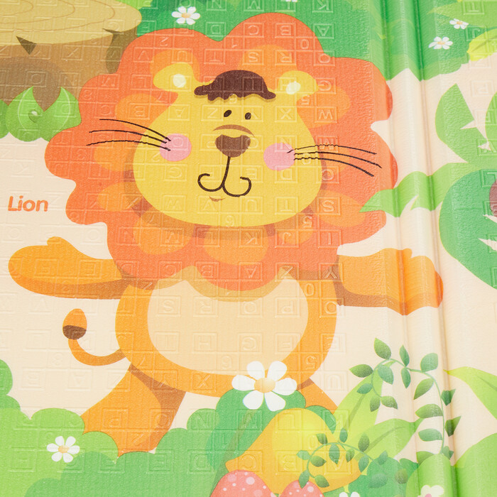 Relaxdays Foldable Play Mat Safari