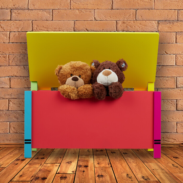 Relaxdays Kids' Bench with Storage