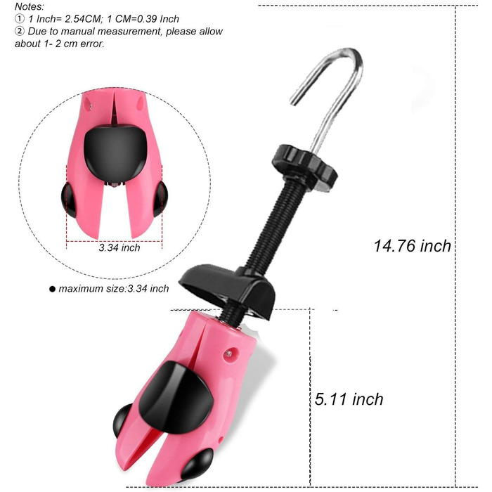Valentoria Shoe Stretcher for Kids - Fits 7-15 Year Old Children, 2-Way Stretcher for Length and Width - Gifts for Kids