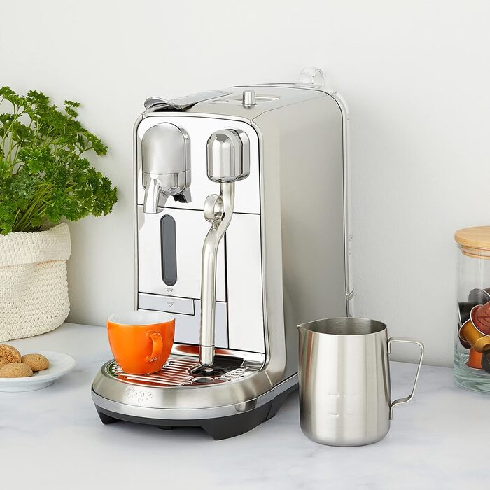 Кавова машина капсульна Sage Nespresso Creatista Plus SNE800BSS, нержавіюча сталь