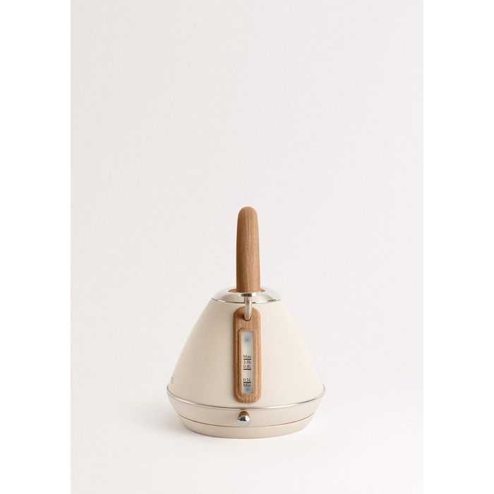 Retro Electric Kettle - 1L Cream White - Fast Boil, Auto Shutoff, Anti-Scale Filter