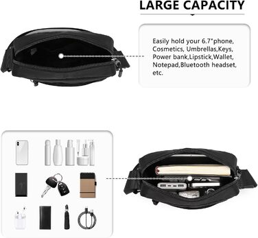 KONO Рюкзак для школи 3-в-1, Набір: рюкзак, сумка через плече, пенал, для ноутбука 15.6