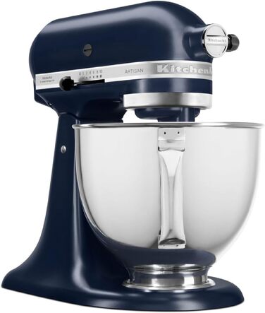 Кухонна машина KitchenAid Artisan з чашею 4,7 л, колір Ink Blue (темно-синій)