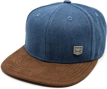 Кепка Snapback Casual Business, темно-синій, універсальний розмір