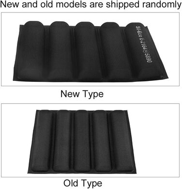 45 x 33.5 cm / 17.72 x 13.19 inches, Loaf Pans, Baking Pans, Silicone, Oblong Shape, Loaf Pans, Baguette Pan, French Baking Pans, Baking Tray