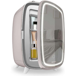 Міні-холодильник Cecotec Bamba CoolingBeauty 6000 з дзеркалом, 6л, білий (рожевий)