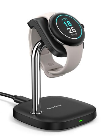 Зарядний пристрій SwanScout 505G2 для Google Pixel Watch 3/2 (не для Pixel Watch 1), магнітний зарядний пристрій, чорний