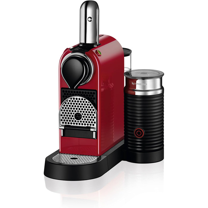 Кавомашина капсульна Nespresso Krups XN7615 Citiz&Milk, 1260 Вт, 1 л, 19 Бар, червона